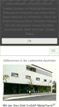 Mobile Screenshot of leiblachtal-apotheke.com